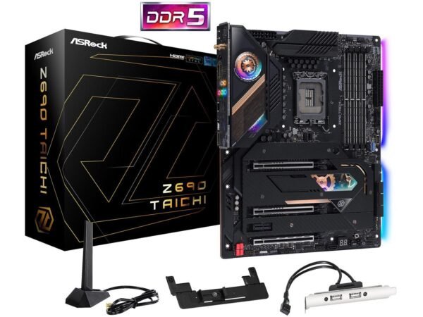 Asrock Z690 Taichi DDR5 Intel Z690 Chipset Motherboard