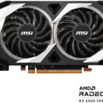 MSI Radeon RX 6500 XT Mech 2X 4G OC 4GB GDDR6 Graphic Card