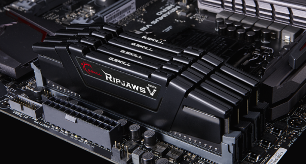 G.skill Ripjaws V Series 32GB (4x8GB) 4000 MHz DDR4 Memory F4-4000C18Q-32GVK