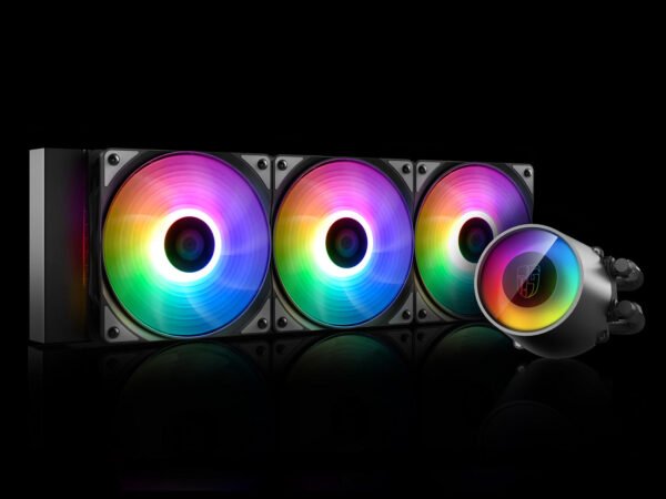 Deepcool GAMERSTORM CASTLE 360 RGB V2 All in one 360MM CPU Liquid Cooler DP-GS-H12AR-CSL360V2