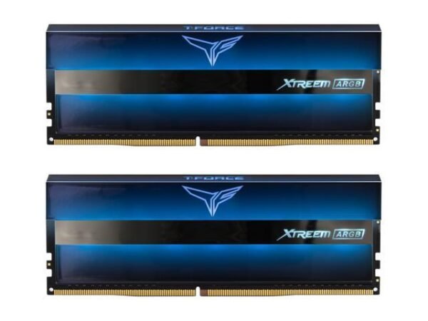 Team Group XTREEM ARGB 32GB (2X16GB) 3200 MHz Black Memory TF10D432G3200HC16CDC01