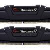 G.SKILL RIPJAWS V Series 64GB (32GBX2) DDR4 4000MHz Black Memory F4-4000C18D-64GVK