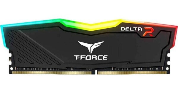 Team Group DELTA RGB 8GB (1X8GB) 3200 MHz Black Memory TF3D48G3200HC16F01