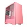 Deepcool MACUBE 110 (M-ATX) Mid Tower PINK Cabinet With Tempered Glass Side Panel R-MACUBE110-PRNGM1N-A-1