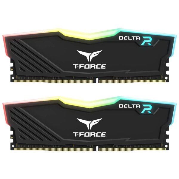 TEAMGROUP T-Force Delta RGB 32GB (2 x 16GB) DDR4 3200MHZ Memory TF3D432G3200HC16CDC01