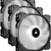 CORSAIR Air Series AF120 LED (2018) White 120mm Fan Triple Pack CO-9050082-WW