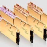 G.Skill Trident Z Royal Gold 64 GB (8 x 8GB) 3200 MHz DDR4 Memory F4-3200C14Q2-64GTRG
