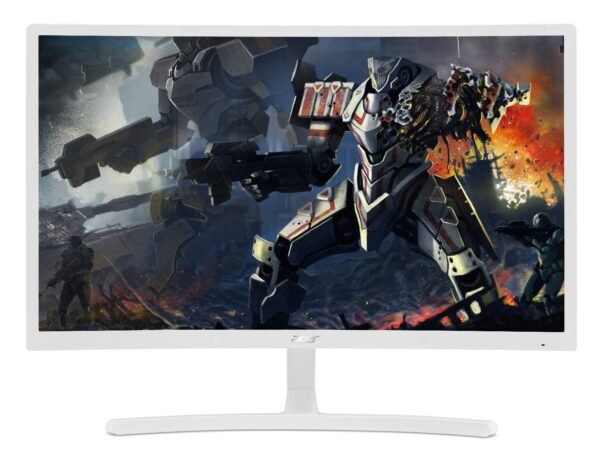 Acer ED242QR 24 Inch Curved Gaming Monitor (1800R Curved, AMD FreeSync, 4ms Response Time, Frameless, FHD VA Panel, HDMI, VGA)