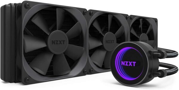 NZXT Kraken X72 360mm RGB All-In-One Liquid CPU Cooler RL-KRX72-01