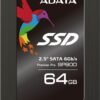 ADATA Premier SP900 2.5″ 64GB SATA III MLC Internal Solid State Drive ASP900SS-64GM-C