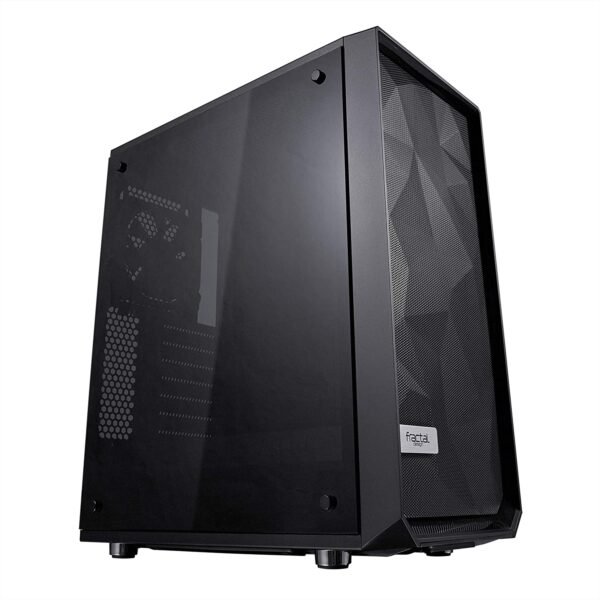 Fractal Design Meshify C–Dark TG Blackout Tempered Glass Case FD-CA-MESH-C-BKO-TG