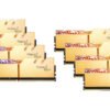 G.Skill Trident Z Royal Gold 64 GB (8 x 8GB) 3200 MHz DDR4 Memory F4-3200C16Q2-64GTRG