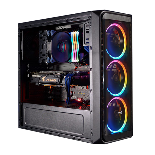 AeroCool SI-5200 Window Gaming Cabinet – Black