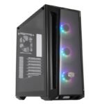 Cooler Master MasterBox MB520 ARGB Mid-Tower Gaming Cabinet – Black