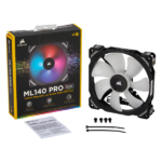 Corsair ML140 Pro 140mm RGB Cabinet Fan – Single Pack