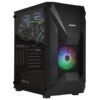 Gamdias Athena E1 Elite ATX | Mid Tower Gaming Cabinet | Pre-Installed ARGB Fans | Tempered Glass Side Panel