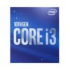 Intel Core i3-10100 10th Generation Desktop Processor BX8070110100 – 4 Cores 8 Threads | 4.30 GHz Turbo Frequency | LGA1200 Socket