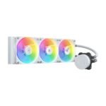 Cooler Master MasterLiquid ML360L ARGB V2 Liquid CPU Cooler – White Edition