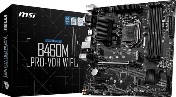 MSI B460M PRO-VDH Wi-Fi Gaming Motherboard