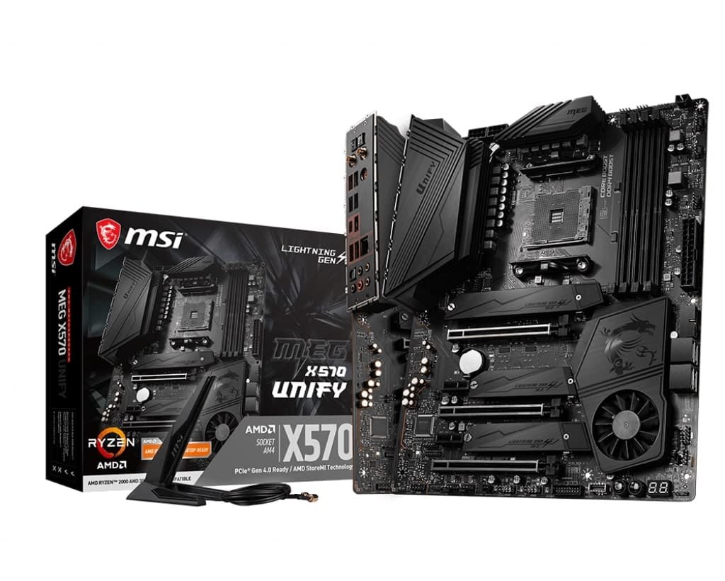 MSI MEG X570 Unify ATX Gaming Motherboard