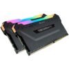 CORSAIR VENGEANCE RGB PRO 16GB (2 X 8GB) DDR4 DRAM 3600MHZ C18 BLACK RAM (CMW16GX4M2C3600C18)