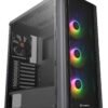 Thermaltake V250 TG ARGB ATX Mid Tower Cabinet with Three preinstalled 120mm ARGB Fans