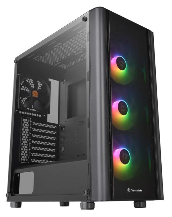 Thermaltake V250 TG ARGB ATX Mid Tower Cabinet with Three preinstalled 120mm ARGB Fans