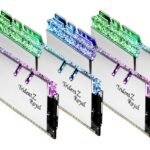 G.skill TZ Royal Silver Series 64GB (4x16GB) 3600 MHz DDR4 Memory F4-3600C16Q-64GTRS