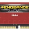 CORSAIR Desktop Vengeance LPX Series “ 8GB (8GBx1) DDR4 2400MHz Red RAM (CMK8GX4M1A2400C16R)