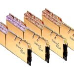 G.Skill Trident Z Royal Gold 64 GB (4 x 16GB) 3000 MHz DDR4 Memory F4-3000C16Q-64GTRG