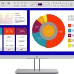 HP EliteDisplay E243p 23.8-inch Sure View(Panel-Privacy Filter) IPS with LED Backlight Monitor, FHD 1920 * 1080, 60Hz Refresh Rate, 16:9 Aspect Ratio, HDMI, DP, VGA, 2USB 3.0-5FT13AA