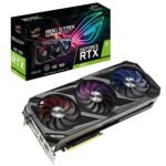 ASUS ROG STRIX NVIDIA GeForce RTX 3070 OC Edition Graphics Card GDDR6 8GB 256-Bit with DLSS AI Rendering