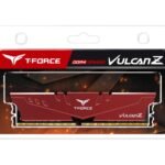 Team Group VULCAN Z 8GB (1X8GB) 3200 MHz Red Memory TLZRD483200HC16C01